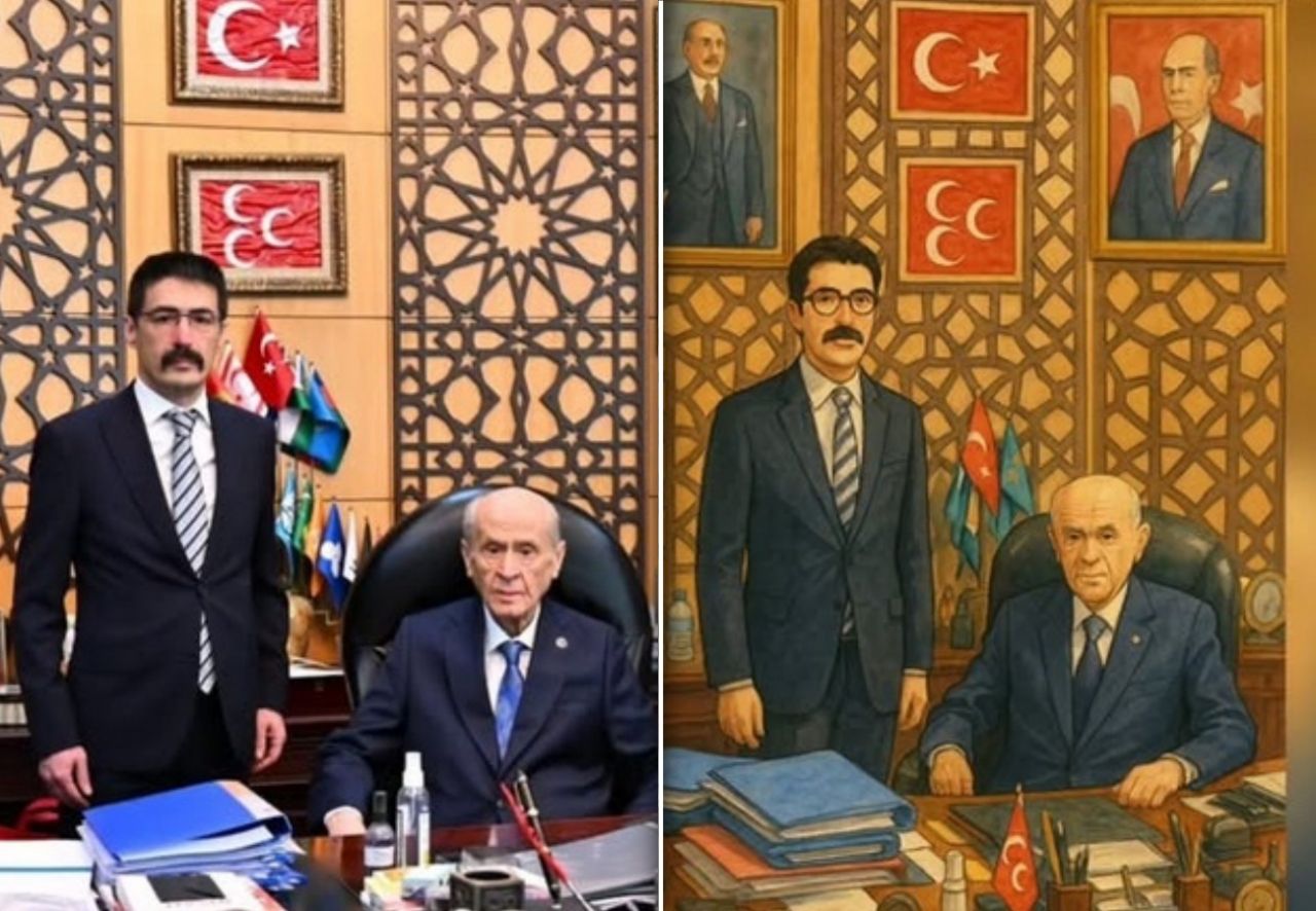 Devlet Bahçeli Studio Ghibli akımına katıldı! "Doğru zamanda doğru fotoğraf" 1