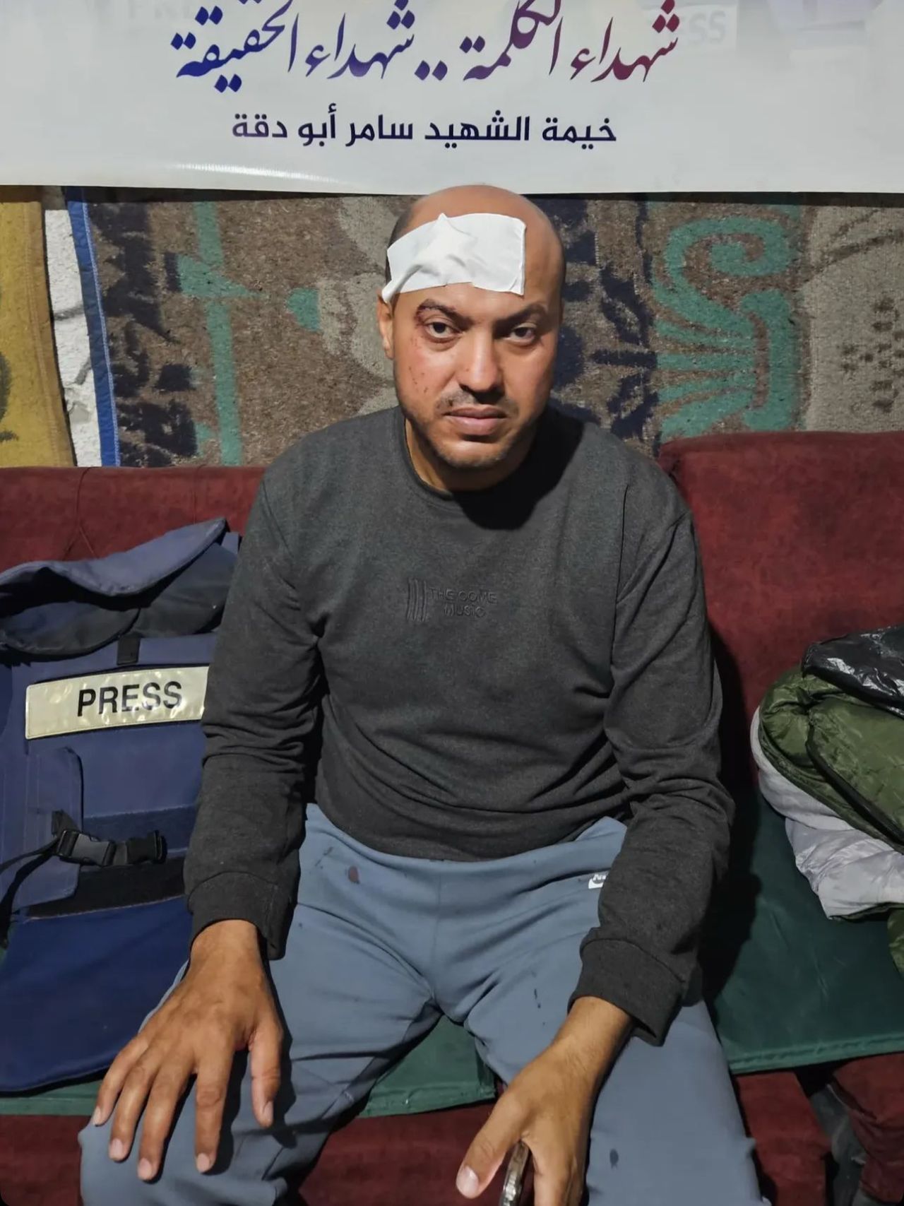 Gazze'de gazeteci katliamı! Basın çadırındakiler diri diri yakıldı... İsrail'in vahşetini siyah ekranla haykırıyoruz! 7