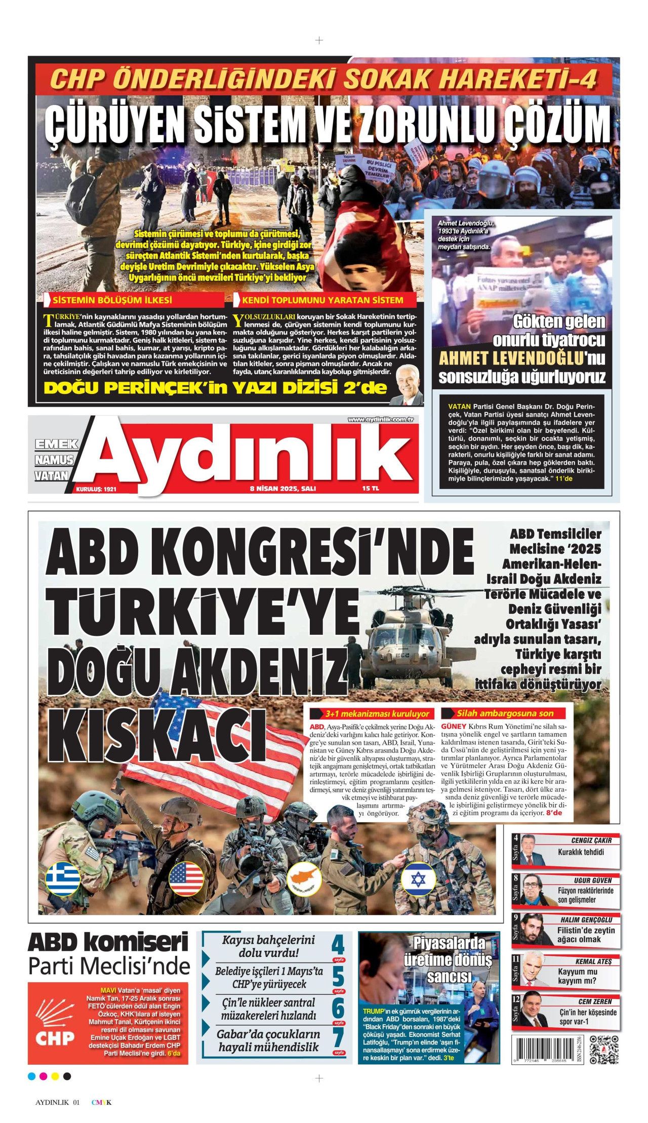 Trump'ın vergi savaşı piyasaları altüst etti! Küresel yangın başladı... Bugünün gazete manşetleri 12