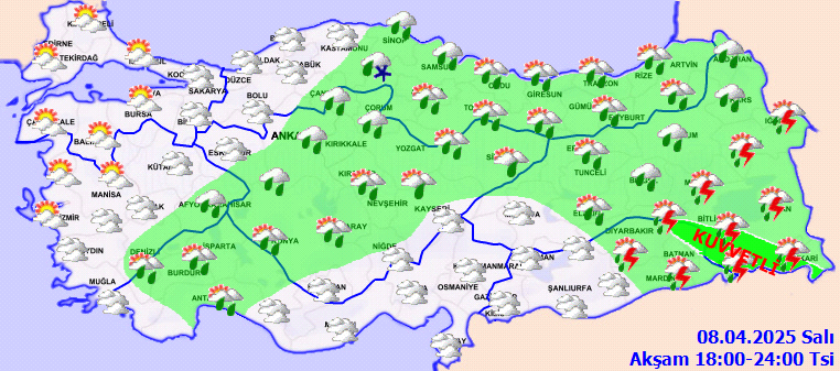 Baharı beklerken kış geri geldi: Kar ve fırtına etkili olacak! Letonya'dan geliyor: 40 ili etkisi altına alacak... 6