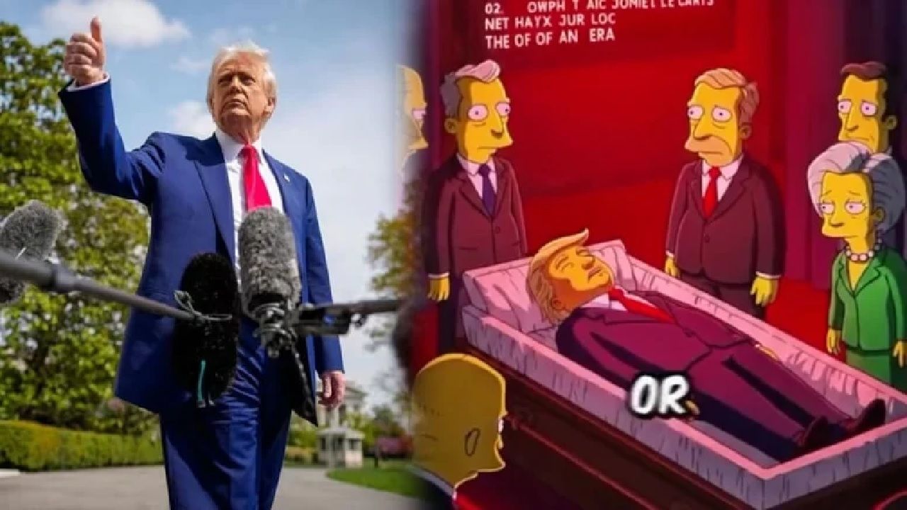 Simpsonlar Trump'ın ölüm tarihini mi verdi? İddialara yapımcıdan jet hızında yalanlama! 2