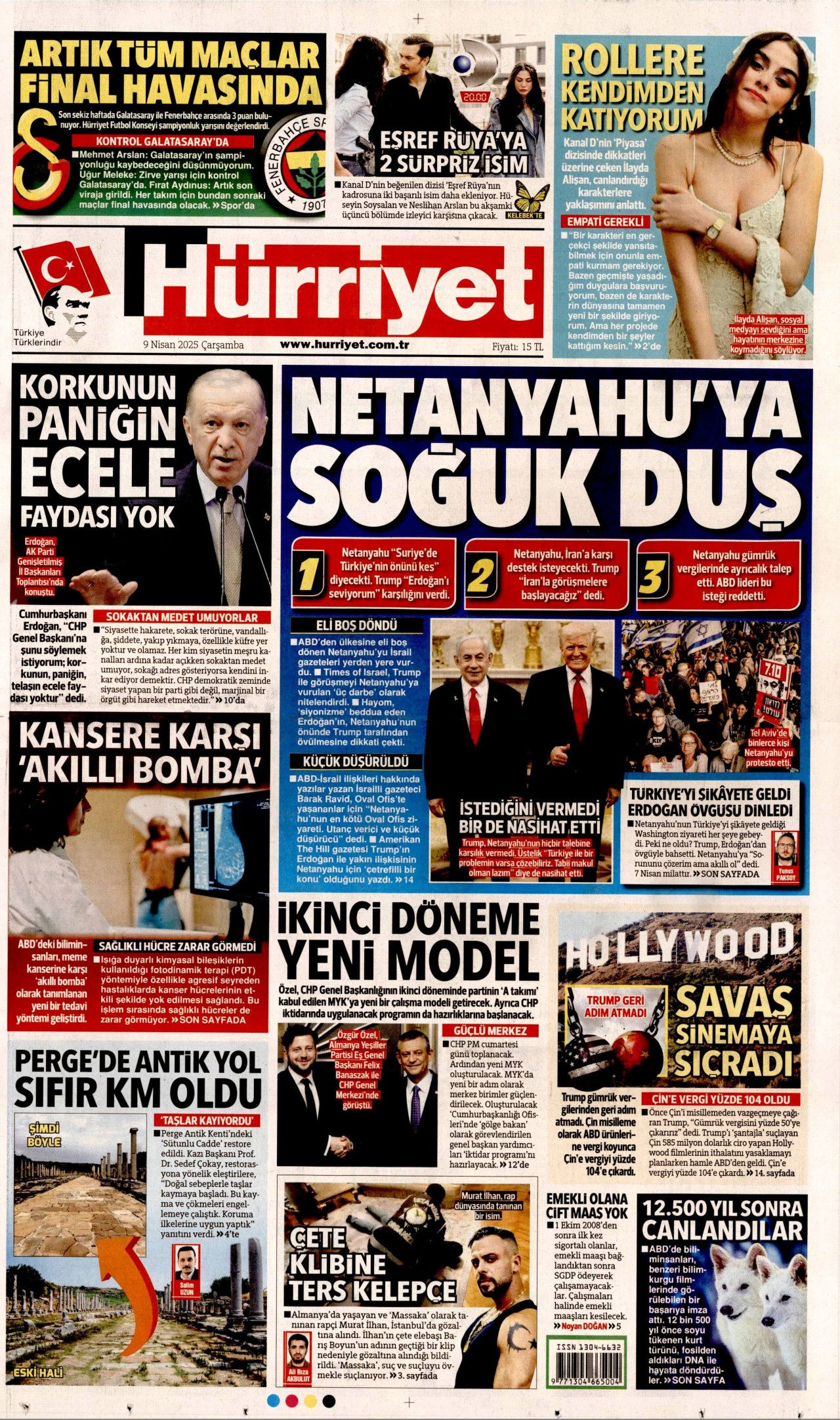Netanyahu'ya ABD'de soğuk duş! İsrail gazeteleri yerden yere vurdu: Türkiye'yi şikayete geldi, Erdoğan övgüsü dinledi! 1