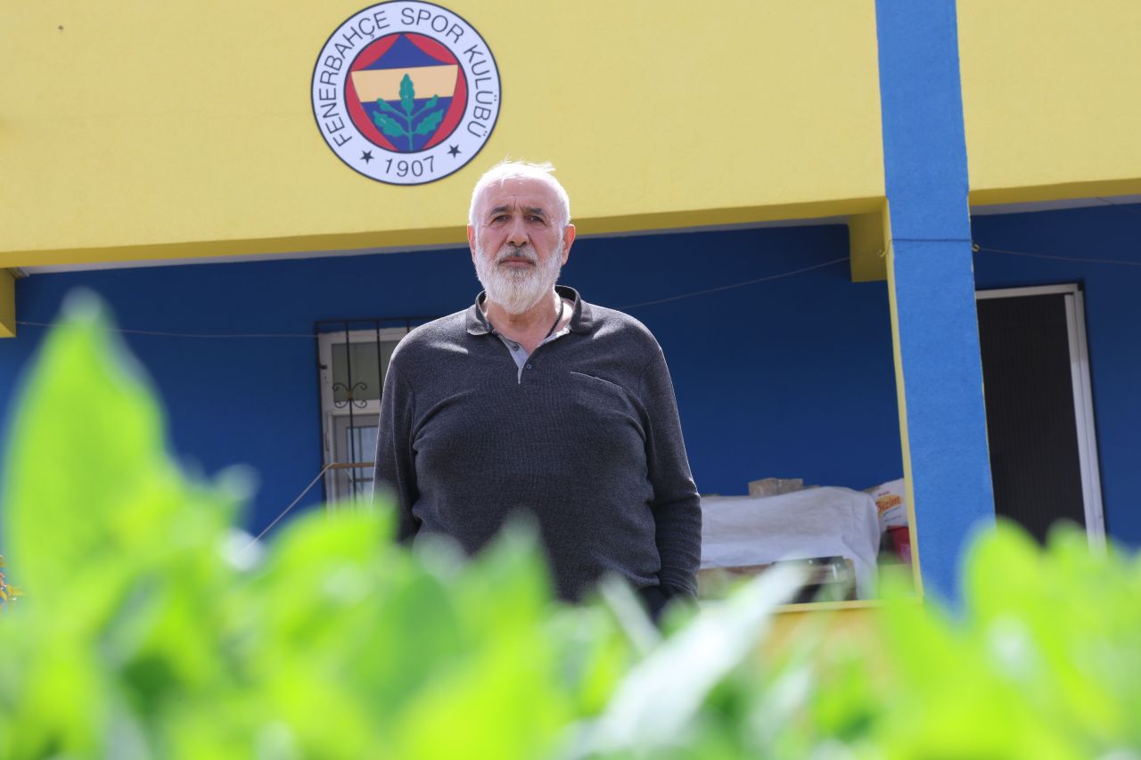 Elazığlı Mehmet Amca'nın Fenerbahçe aşkı! Evini sarı-lacivert boyadı 1
