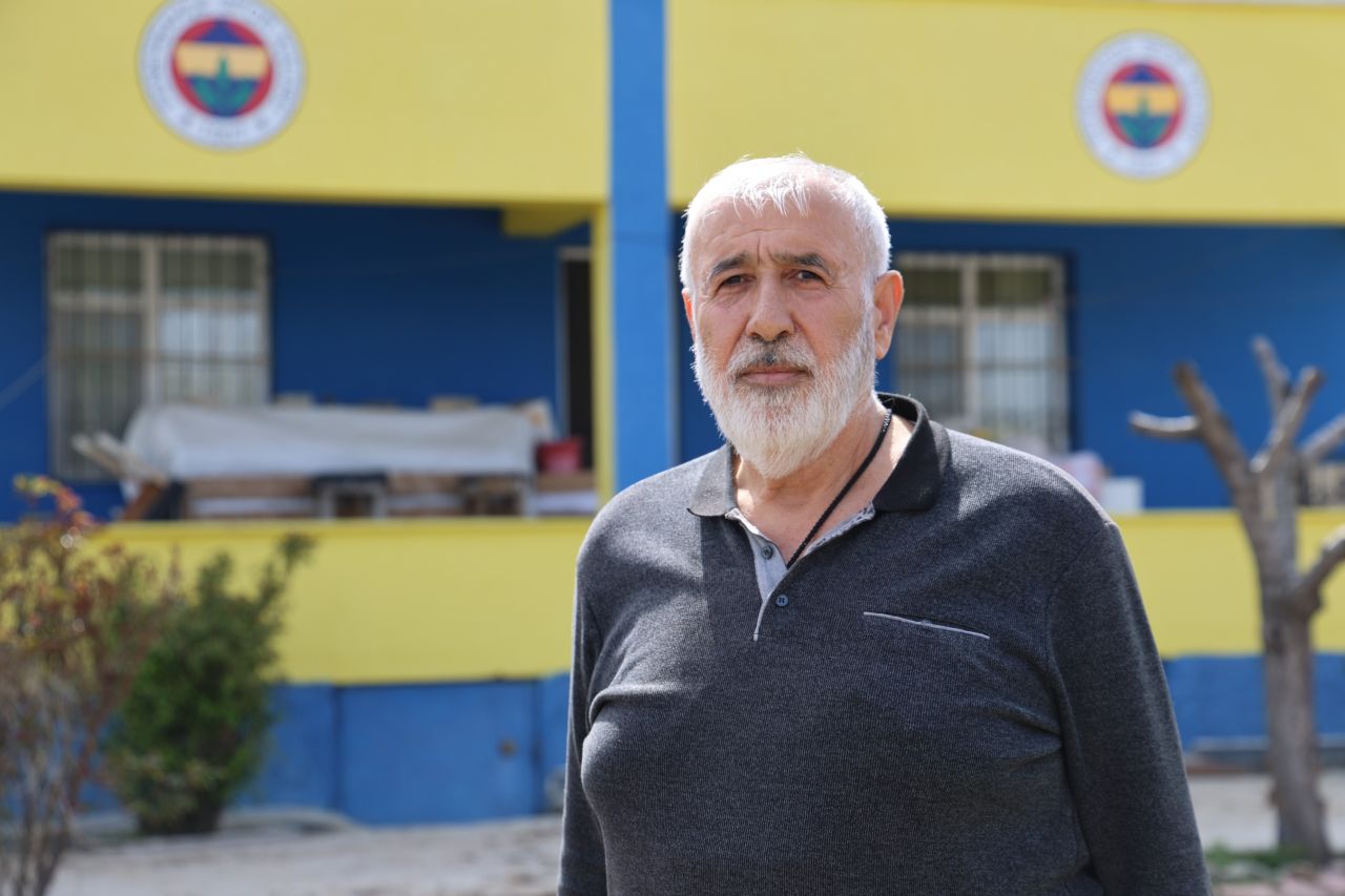 Elazığlı Mehmet Amca'nın Fenerbahçe aşkı! Evini sarı-lacivert boyadı 3