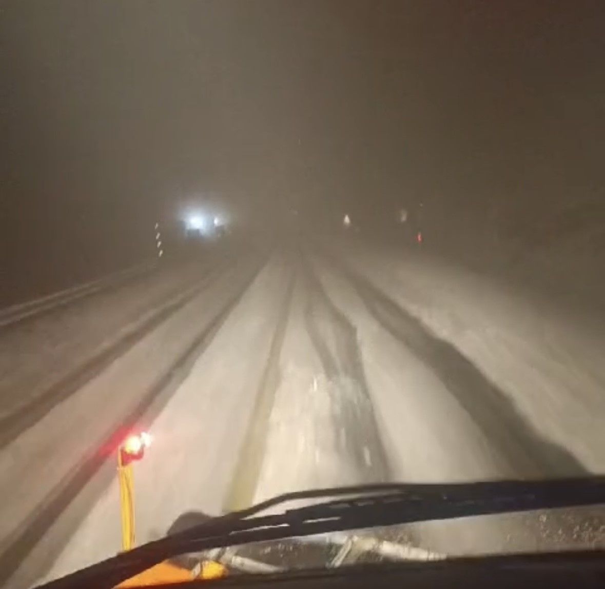 Antalya-Konya karayolunda kar yağışı! Kalınlık 10 santimetreye ulaştı 3
