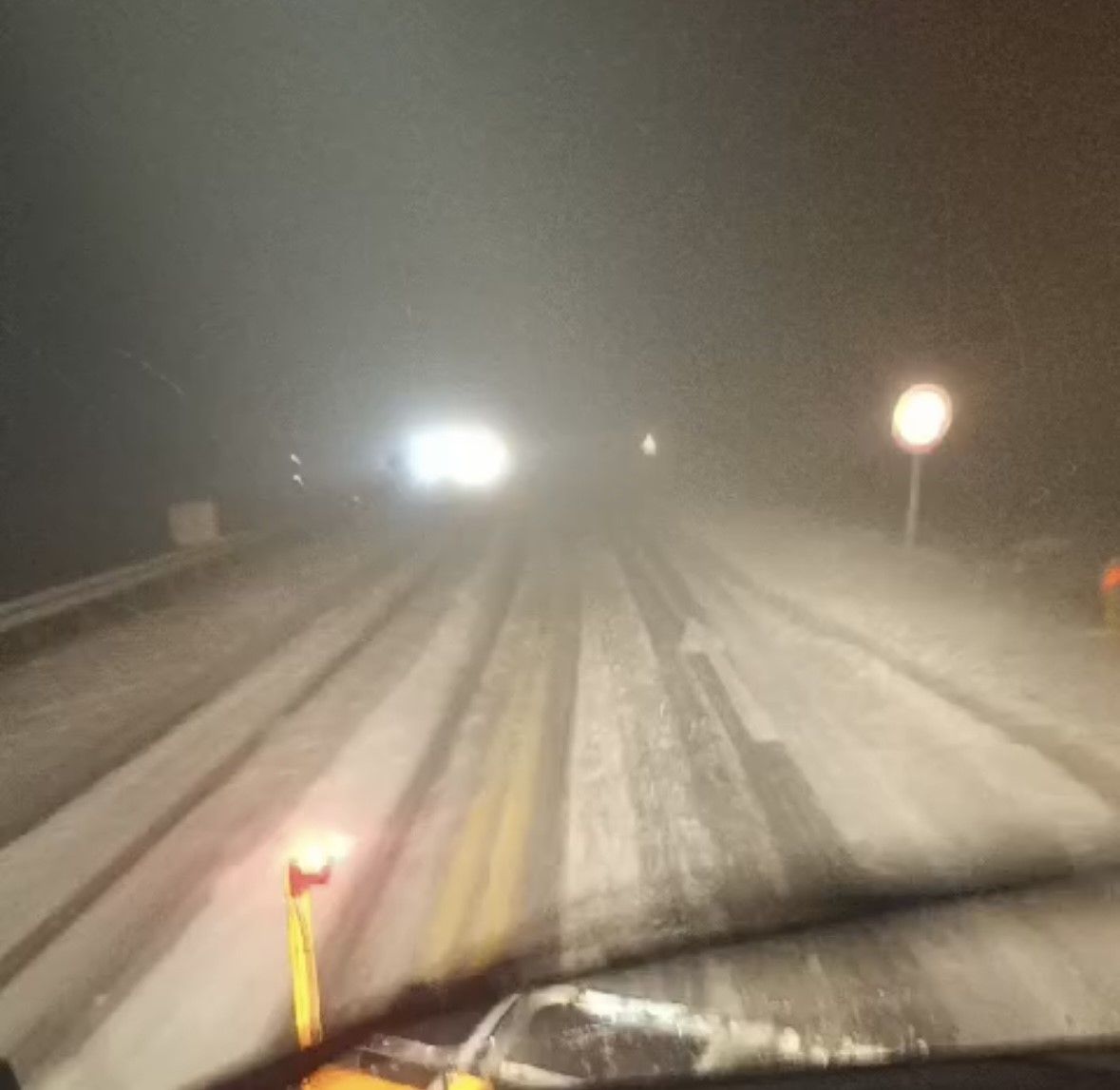 Antalya-Konya karayolunda kar yağışı! Kalınlık 10 santimetreye ulaştı 6