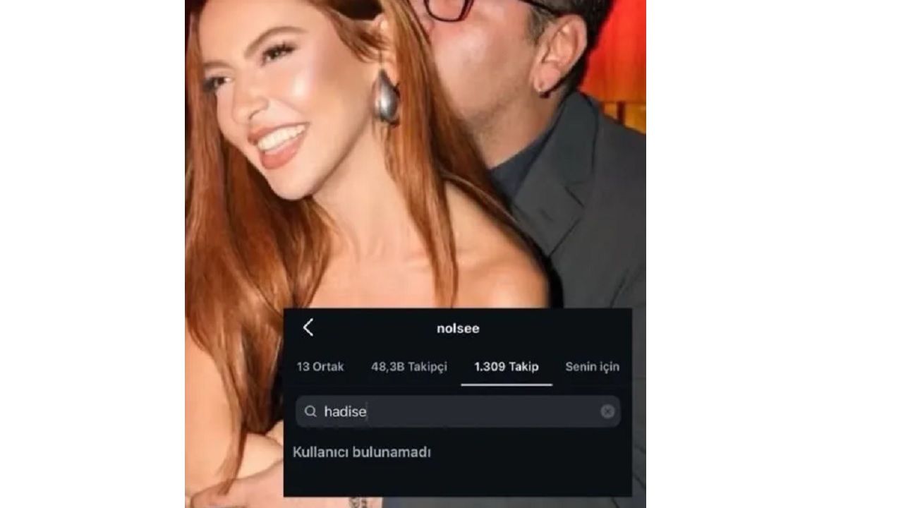 Hadise ve Şenol Sönmez'den şok eden sosyal medya hamlesi! Büyük aşk bitiyor mu? 5