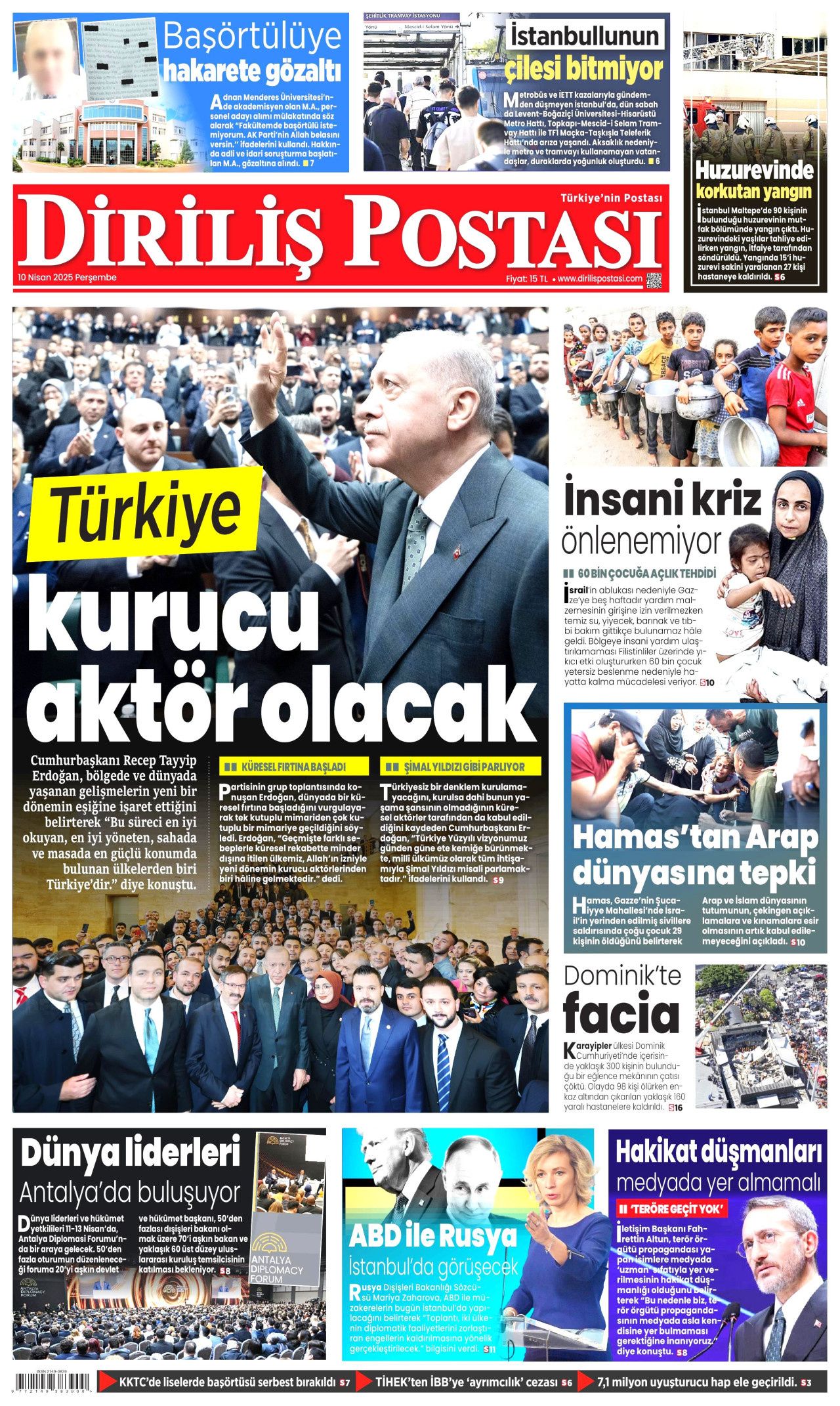 Ayrıcalıklı bu kişiler kim? Grand Kartalkaya faciasında korkunç iddia! 10 Nisan Perşembe gazete manşetleri 14