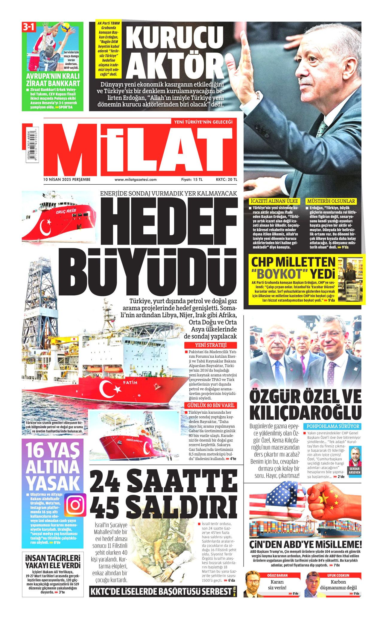 Ayrıcalıklı bu kişiler kim? Grand Kartalkaya faciasında korkunç iddia! 10 Nisan Perşembe gazete manşetleri 18