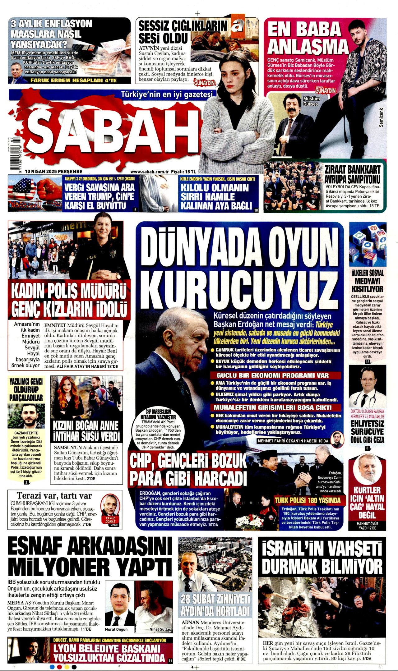 Ayrıcalıklı bu kişiler kim? Grand Kartalkaya faciasında korkunç iddia! 10 Nisan Perşembe gazete manşetleri 2