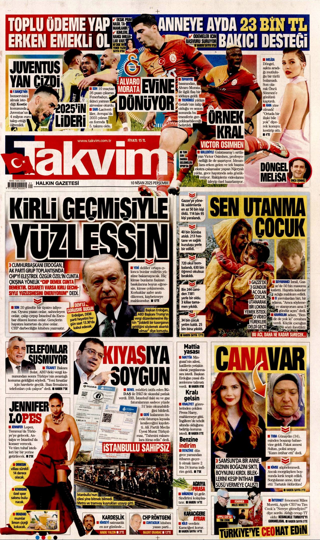 Ayrıcalıklı bu kişiler kim? Grand Kartalkaya faciasında korkunç iddia! 10 Nisan Perşembe gazete manşetleri 17