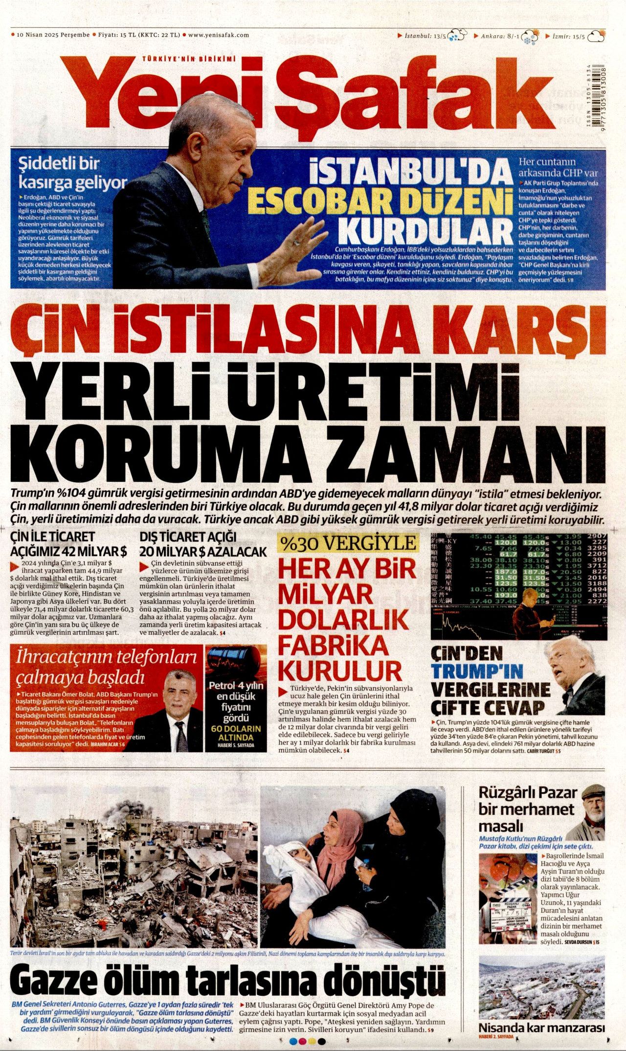 Ayrıcalıklı bu kişiler kim? Grand Kartalkaya faciasında korkunç iddia! 10 Nisan Perşembe gazete manşetleri 3