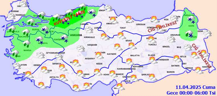 İstanbul'a sağanak alarmı: Meteoroloji saat verip uyarı yayınladı! Kuvvetli yağış geliyor... 7