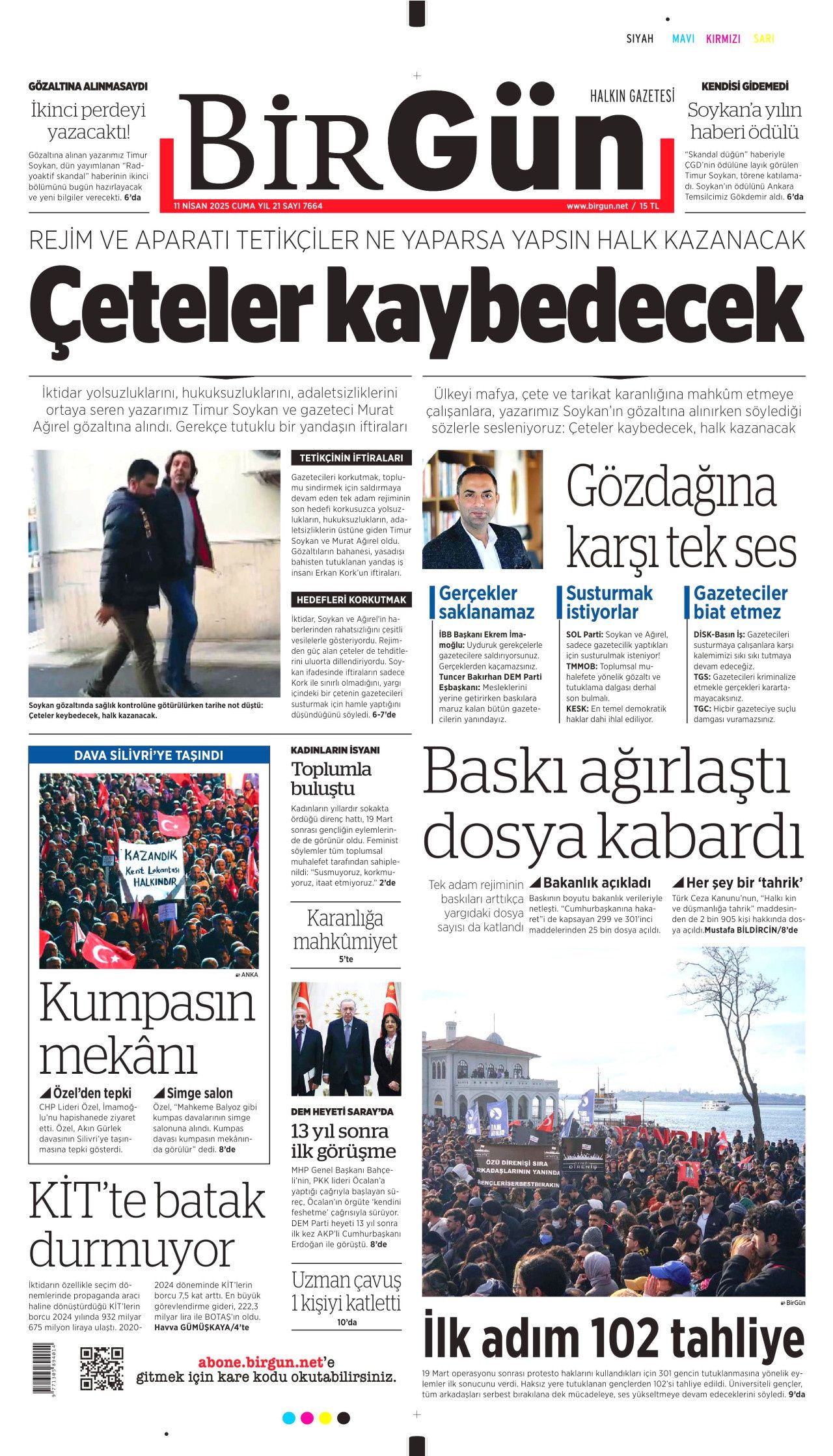Gazze kasabı halkını Türkiye ile korkutuyor! Yaklaşan sonunu gördü, koltuğu için kışkırtıyor... Günün gazete manşetleri 19