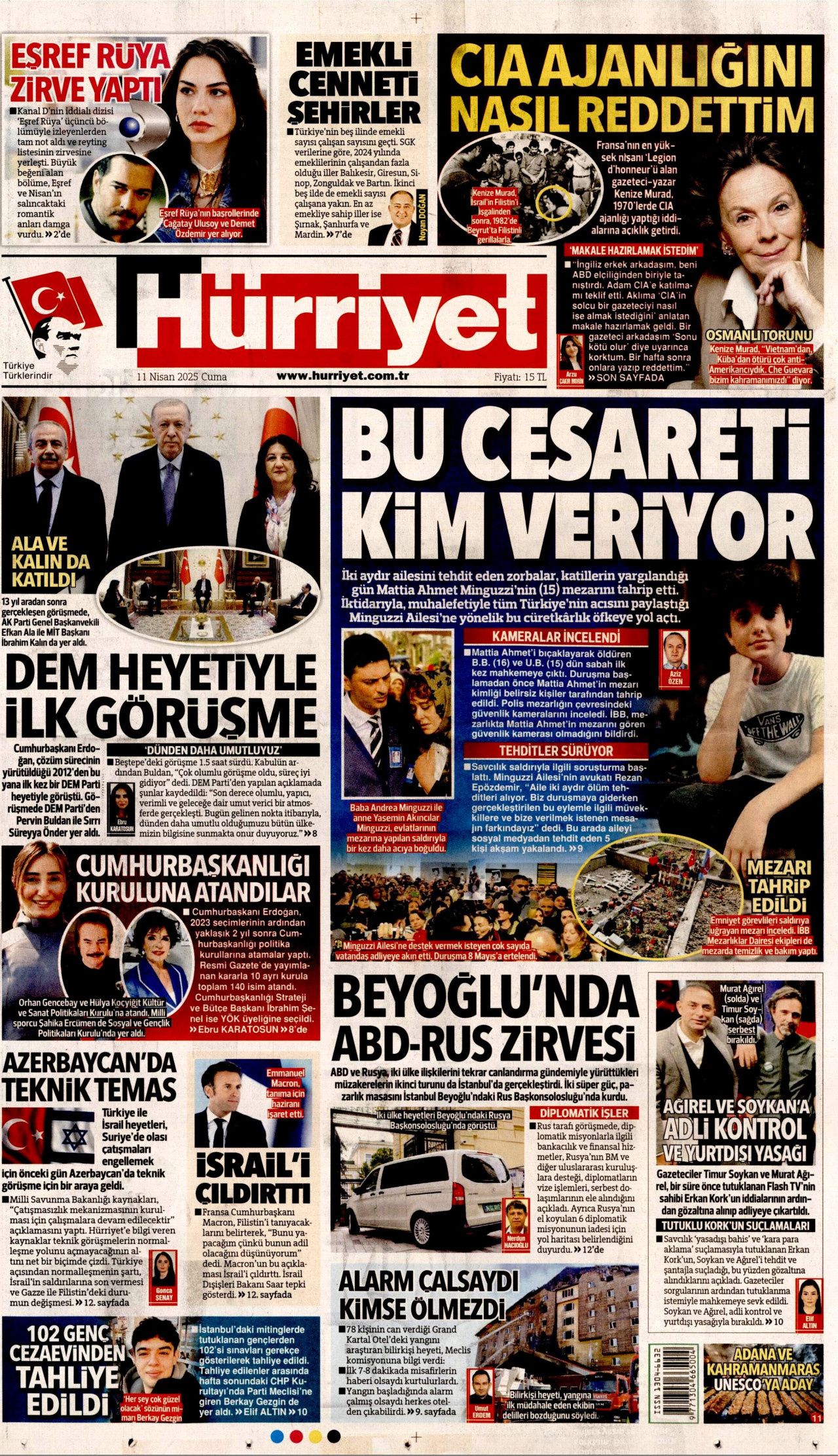 Gazze kasabı halkını Türkiye ile korkutuyor! Yaklaşan sonunu gördü, koltuğu için kışkırtıyor... Günün gazete manşetleri 2