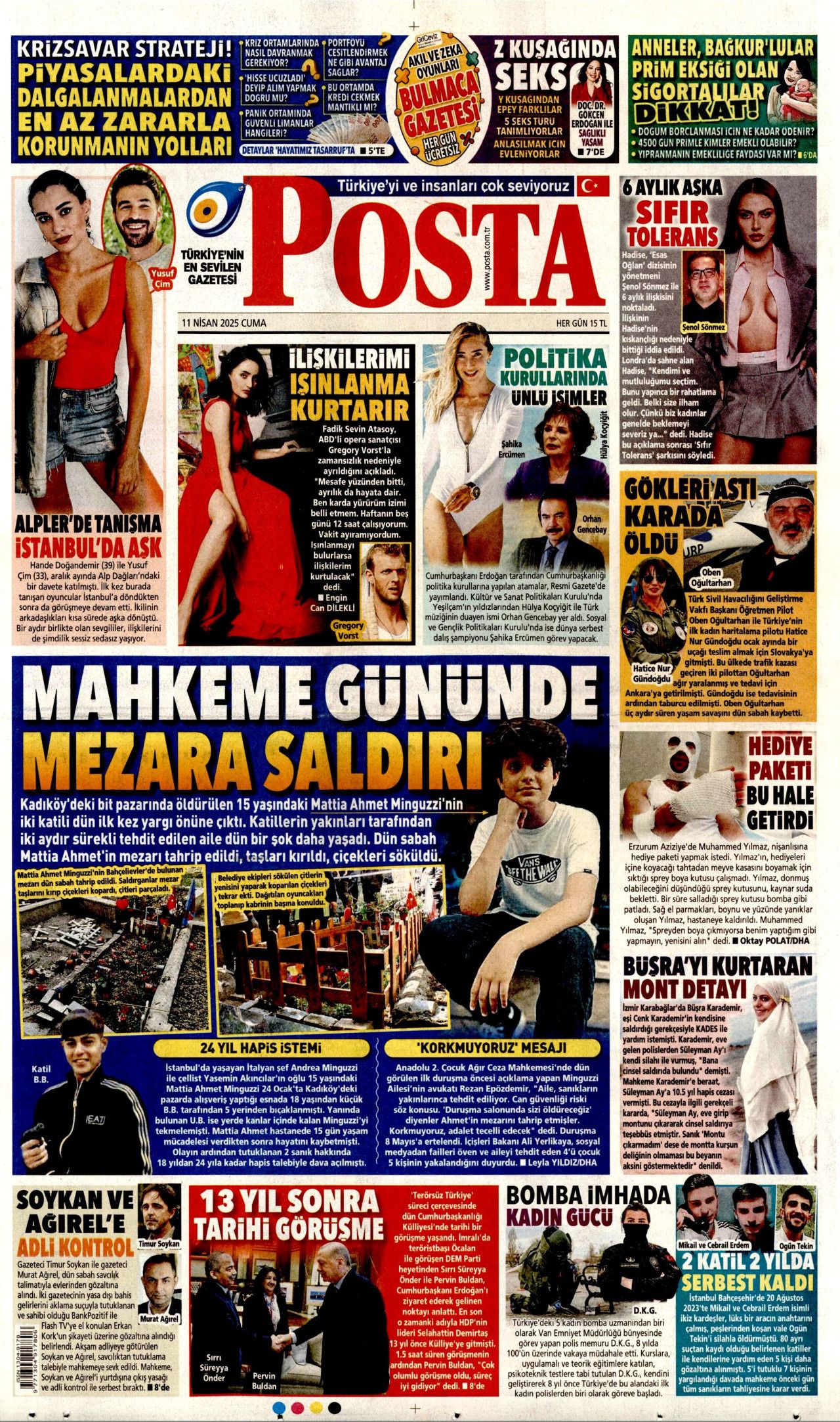 Gazze kasabı halkını Türkiye ile korkutuyor! Yaklaşan sonunu gördü, koltuğu için kışkırtıyor... Günün gazete manşetleri 13