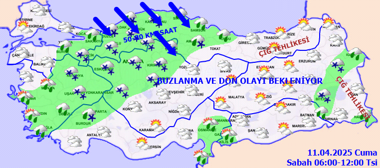 Türkiye'de hava alarmı: Kış geri dönüyor! İşi olmayan sakın dışarı çıkmasın... İstanbul ve Ankara dahil 79 ilde kar, fırtına ve dondurucu soğuk etkili olacak! 5