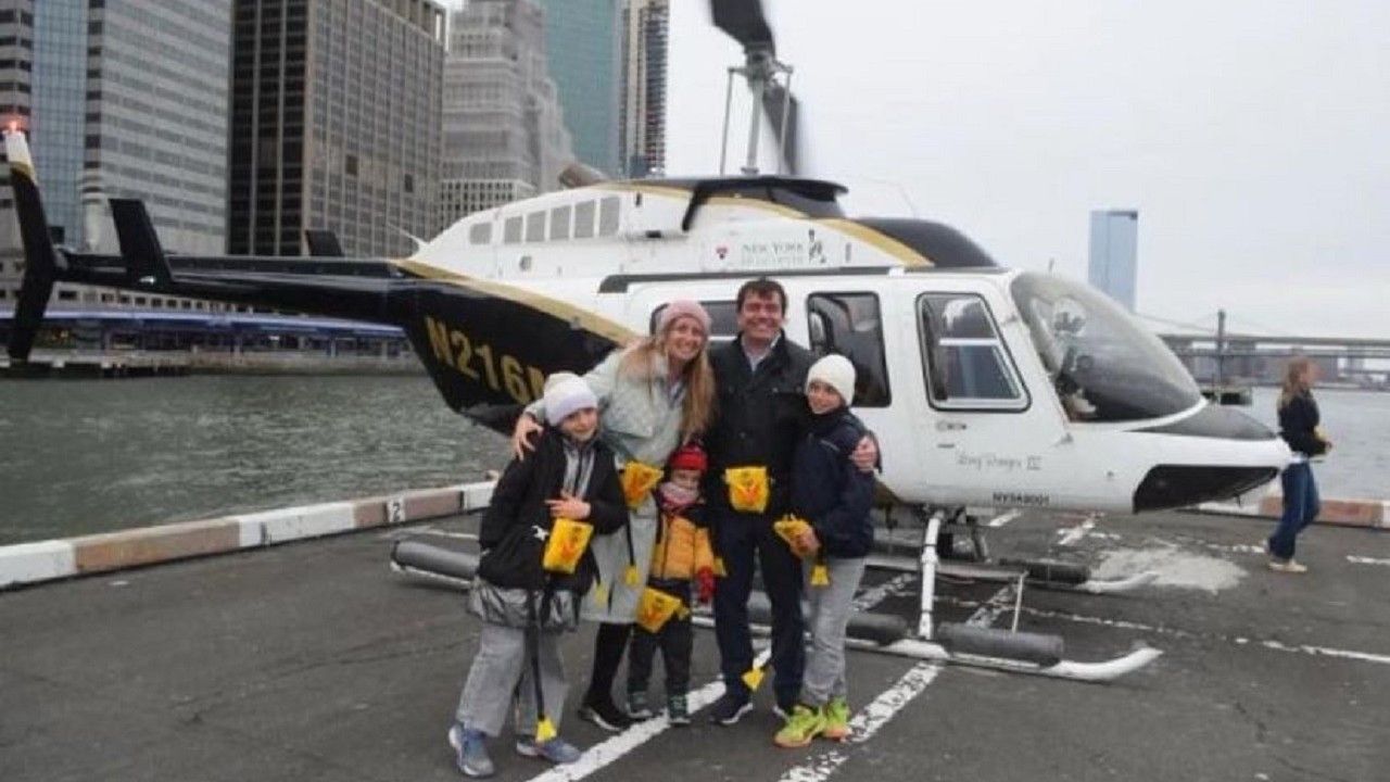 New York'taki helikopter kazasında ölenlerin Siemens İspanya CEO'su Agustin Escobar, eşi ve 3 çocuğu olduğu ortaya çıktı 3