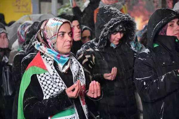 Gazze için Tekbir Cuması'na yurdun dört bir yanından büyük destek! 1
