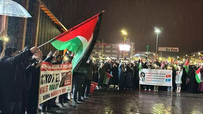 Gazze için Tekbir Cuması'na yurdun dört bir yanından büyük destek! 11