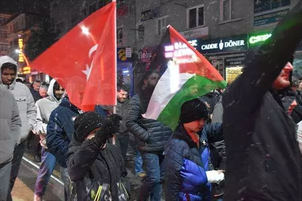 Gazze için Tekbir Cuması'na yurdun dört bir yanından büyük destek! 3