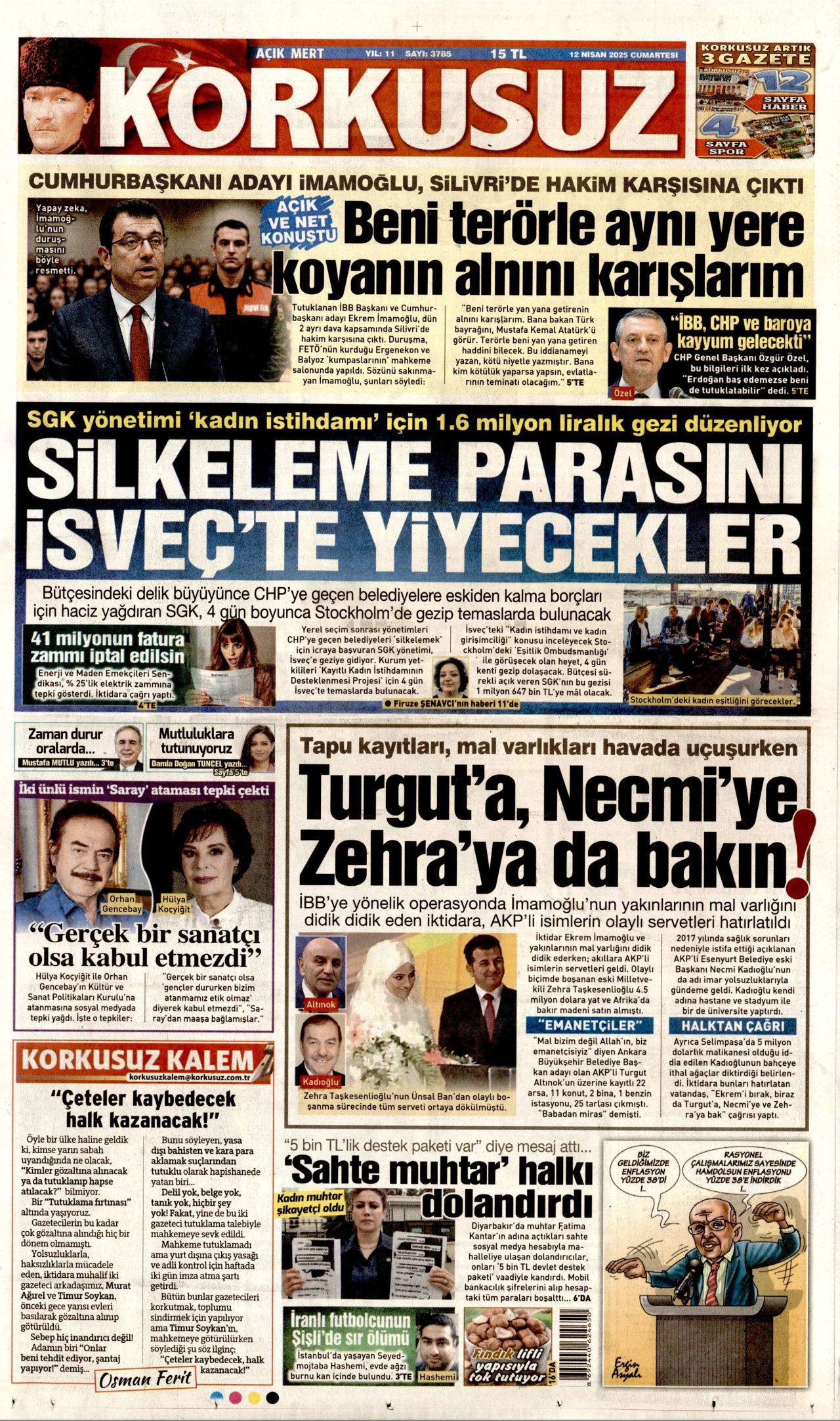 Antalya'dan Avrupa'ya çağrı manşetlerde: Sandalyemizi istiyoruz! 16
