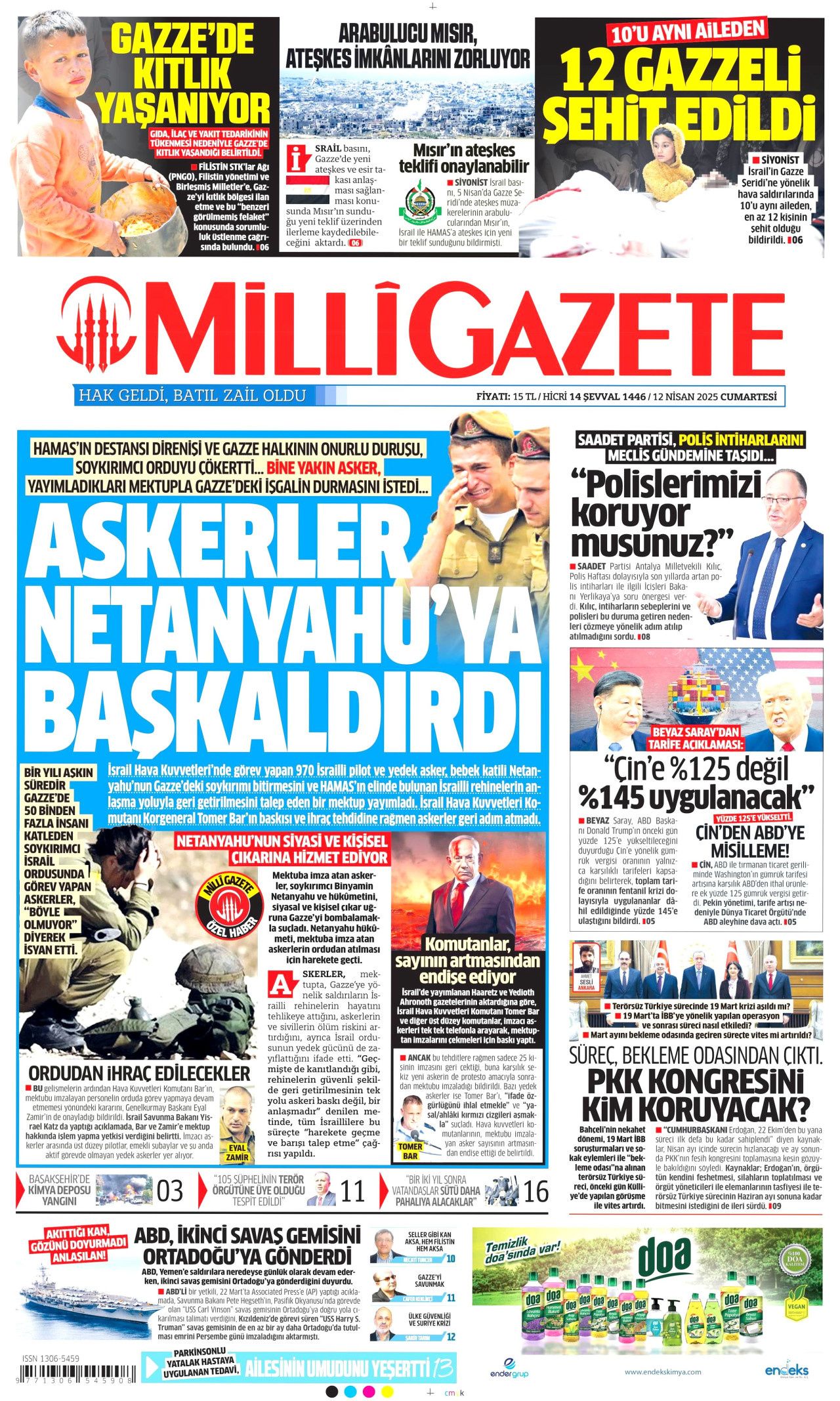 Antalya'dan Avrupa'ya çağrı manşetlerde: Sandalyemizi istiyoruz! 13