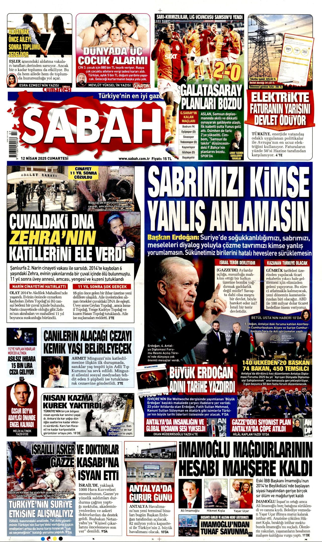 Antalya'dan Avrupa'ya çağrı manşetlerde: Sandalyemizi istiyoruz! 2