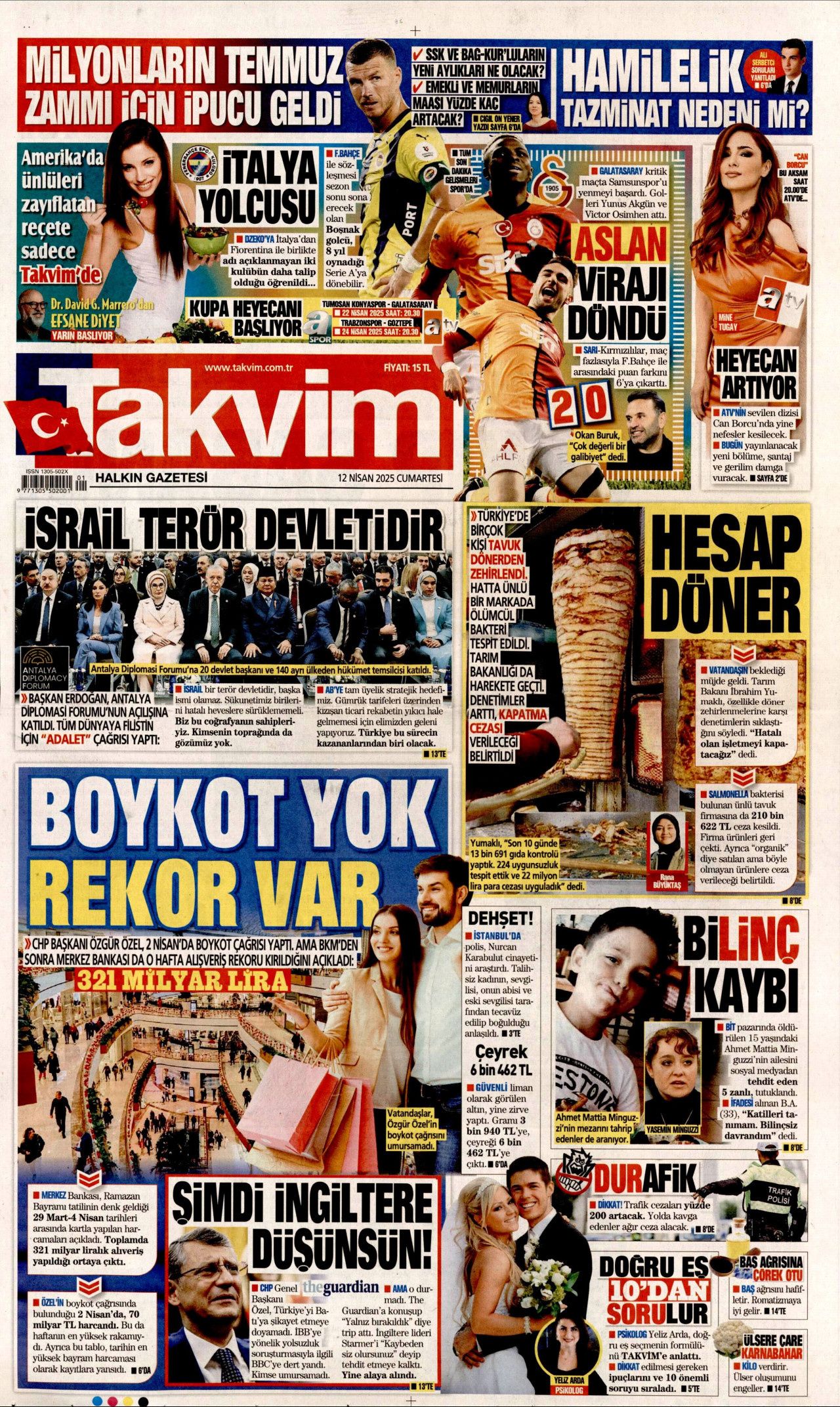 Antalya'dan Avrupa'ya çağrı manşetlerde: Sandalyemizi istiyoruz! 21