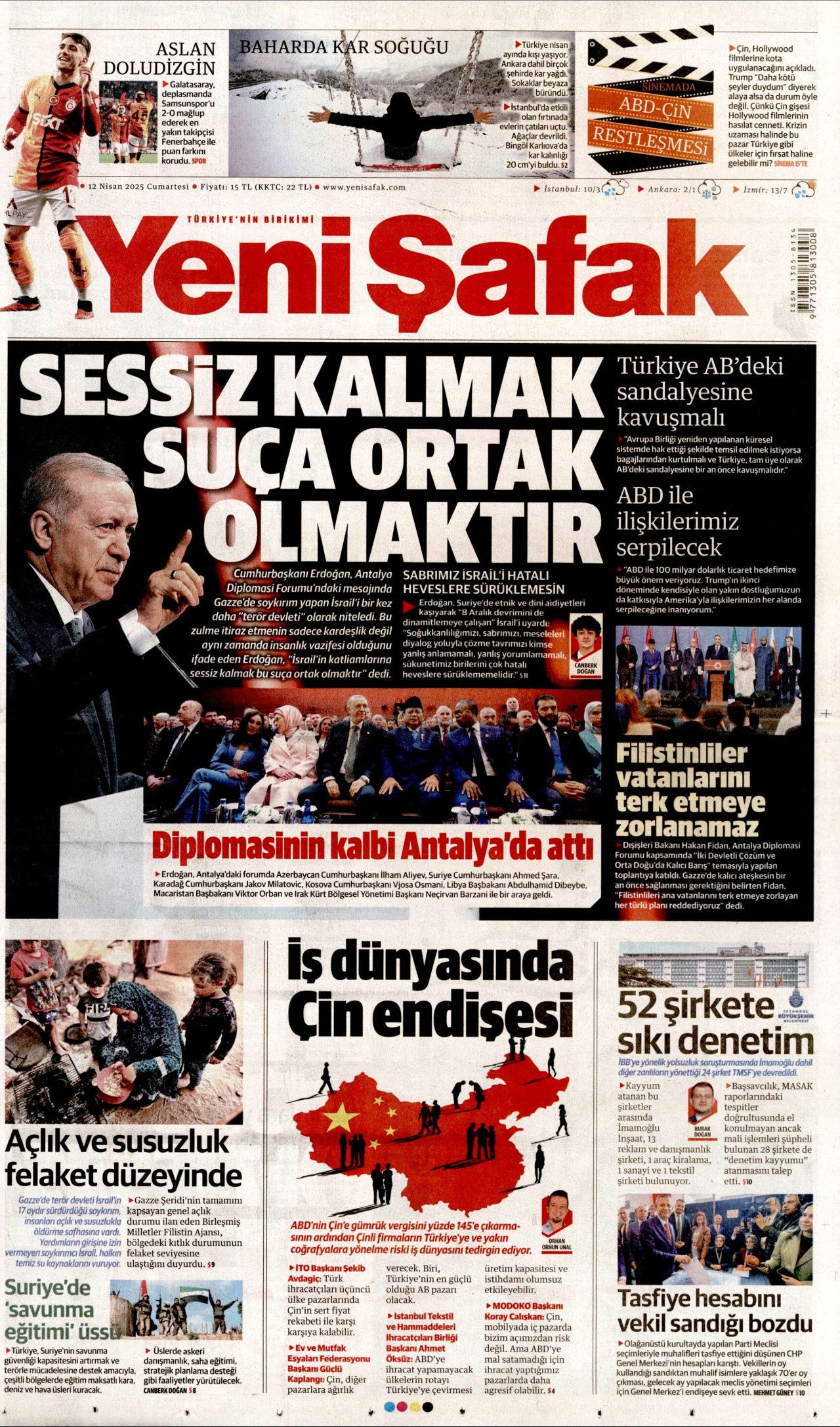 Antalya'dan Avrupa'ya çağrı manşetlerde: Sandalyemizi istiyoruz! 8