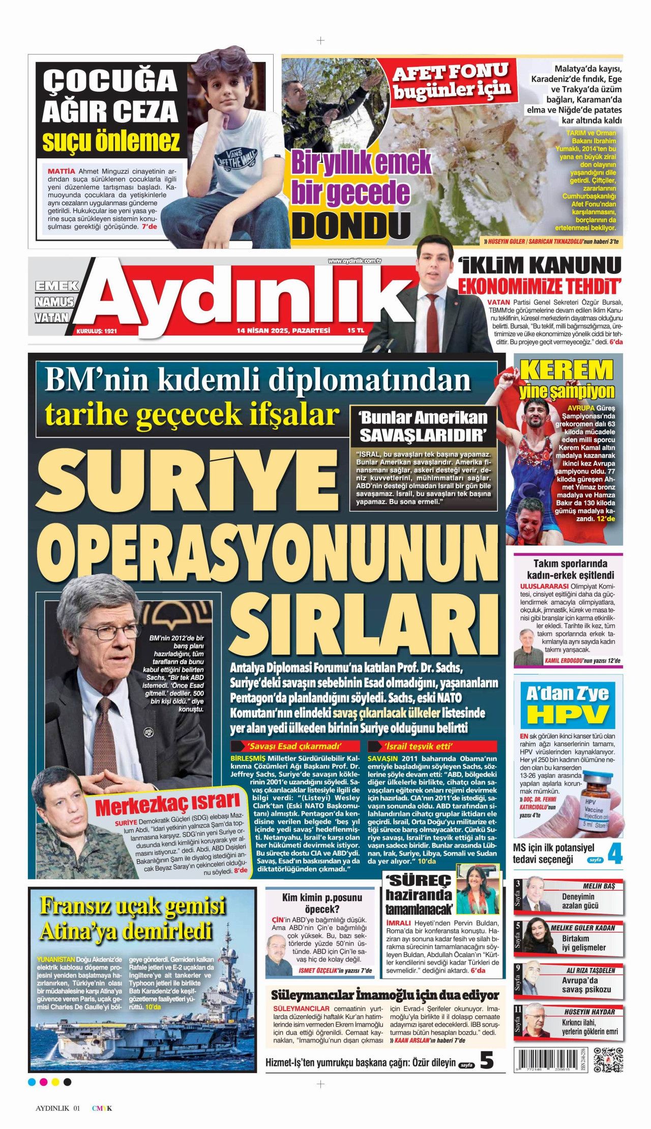Otomotiv stok eritti: Türk tüketiciler bayilere koştu! Rekabet fiyat avantajı sağlıyor! 14 Nisan Pazartesi gazete manşetleri 17