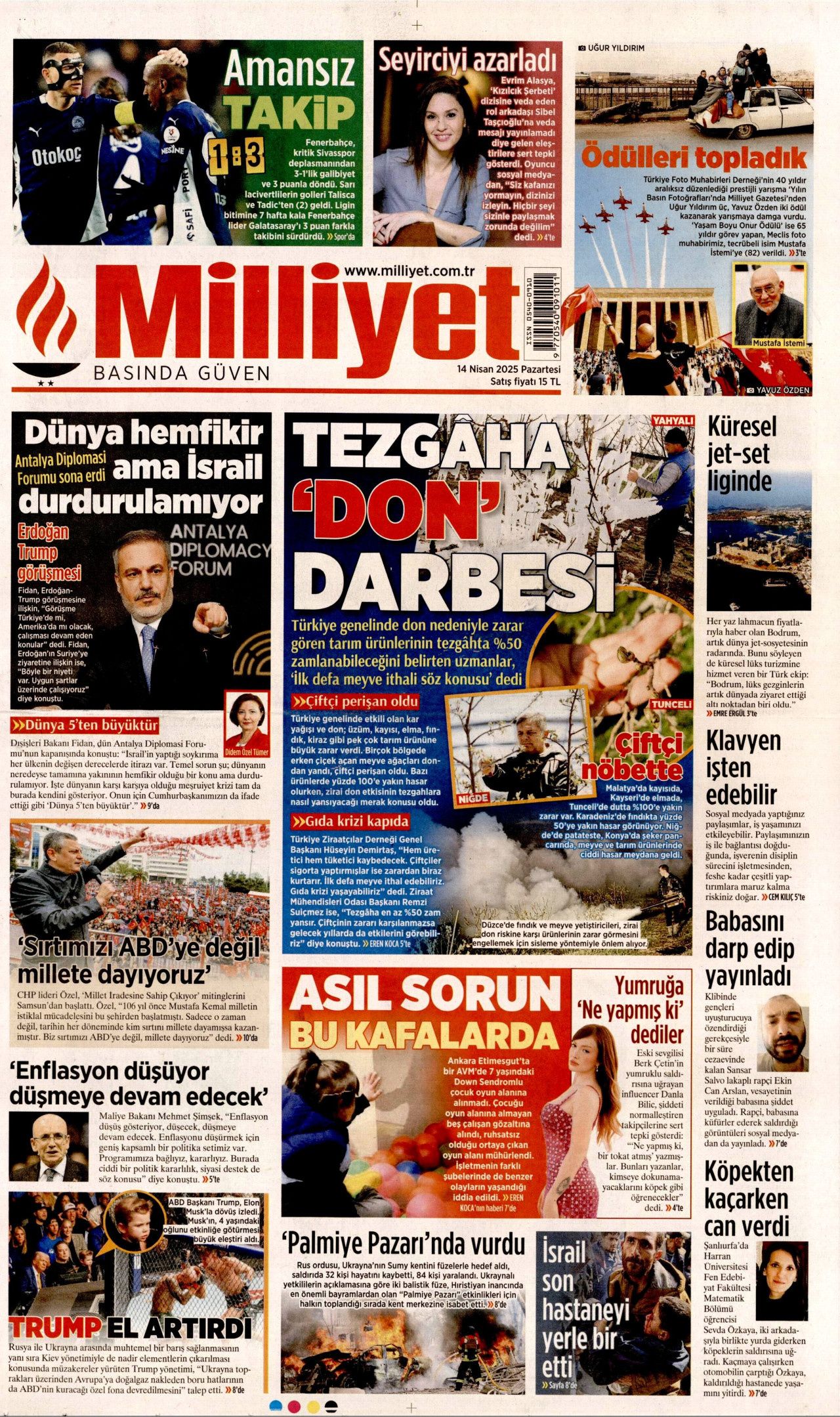 Otomotiv stok eritti: Türk tüketiciler bayilere koştu! Rekabet fiyat avantajı sağlıyor! 14 Nisan Pazartesi gazete manşetleri 2
