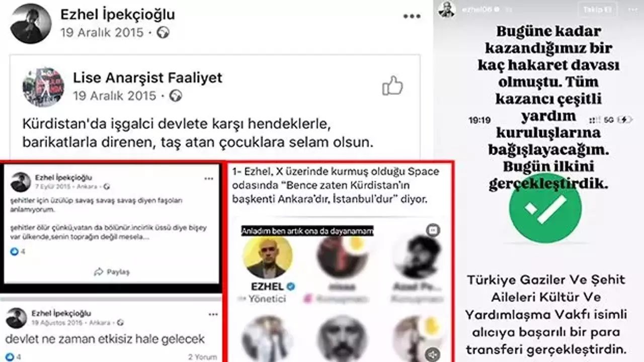 PKK ağızlı Ezhel'e şehit ve gazi ailelerinden soğuk duş: Bağışını kabul etmediler! TÜGŞAV: Önce aklanıp Türkiye'ye gel! 2