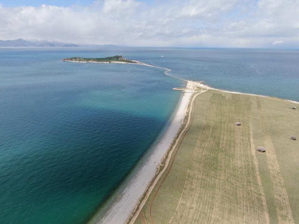 Van Gölü’nde bahar şöleni: Çarpanak Adası badem çiçekleriyle büyülüyor 7