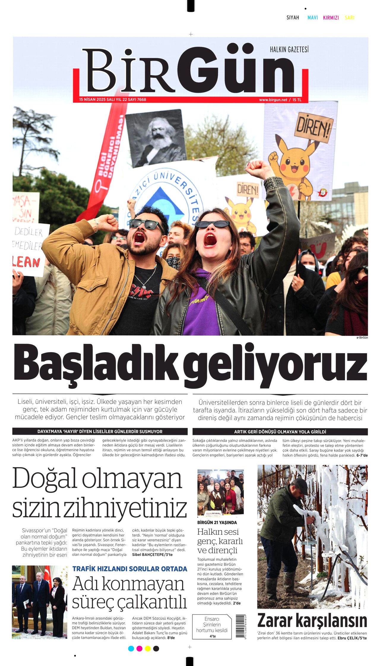 CHP'nin kirli lise projesi! Öğrencileri kışkırtmaya çalışıyorlar... Bugünün gazete manşetleri! 18