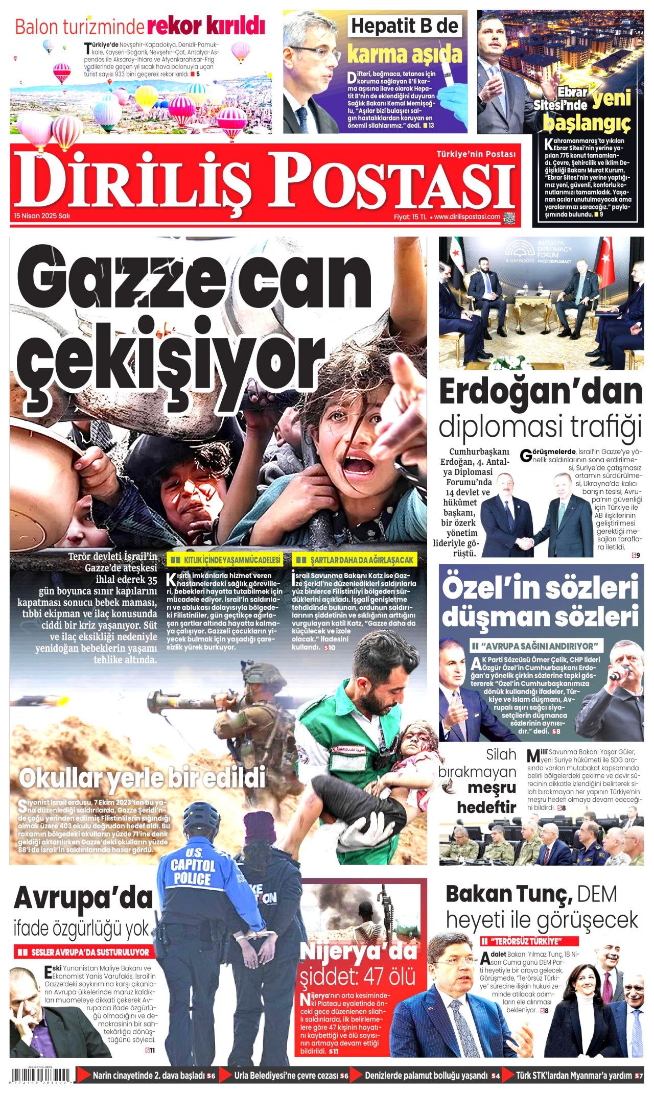 CHP'nin kirli lise projesi! Öğrencileri kışkırtmaya çalışıyorlar... Bugünün gazete manşetleri! 17