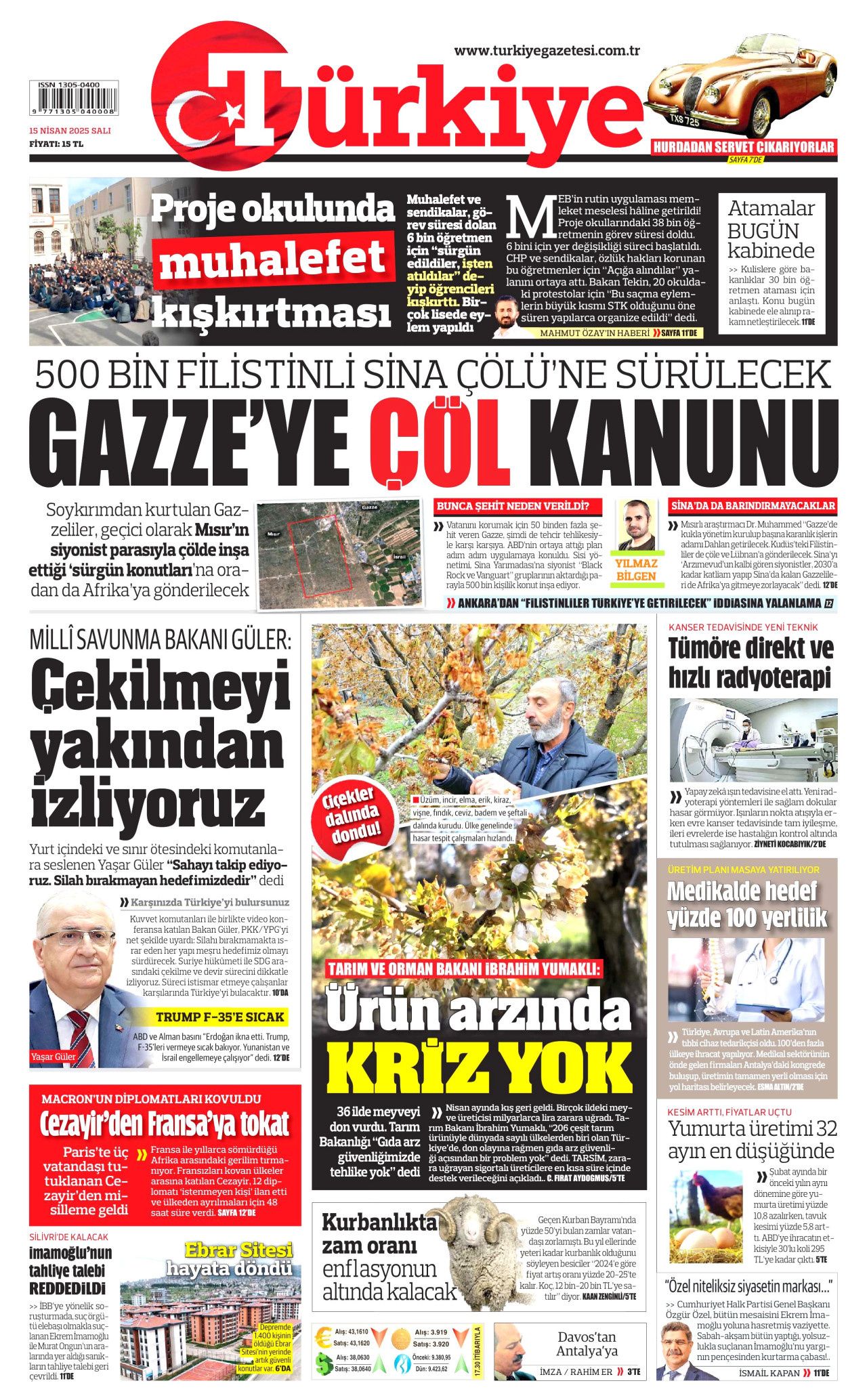 CHP'nin kirli lise projesi! Öğrencileri kışkırtmaya çalışıyorlar... Bugünün gazete manşetleri! 5