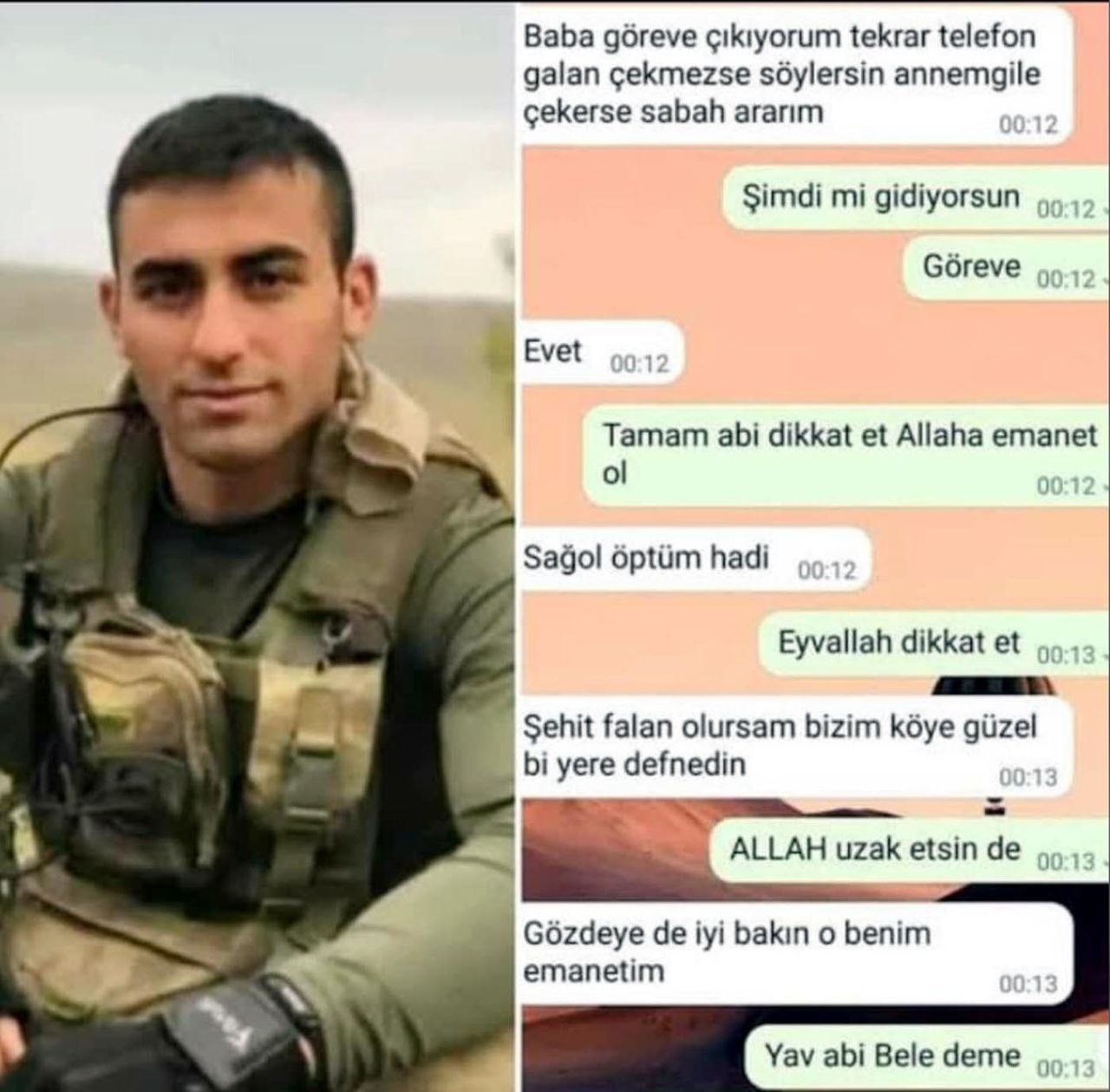 Erzurumlu Şehit Tokyürek'in naaşı 3 yıl sonra bulundu, vasiyeti yerine getirildi 6