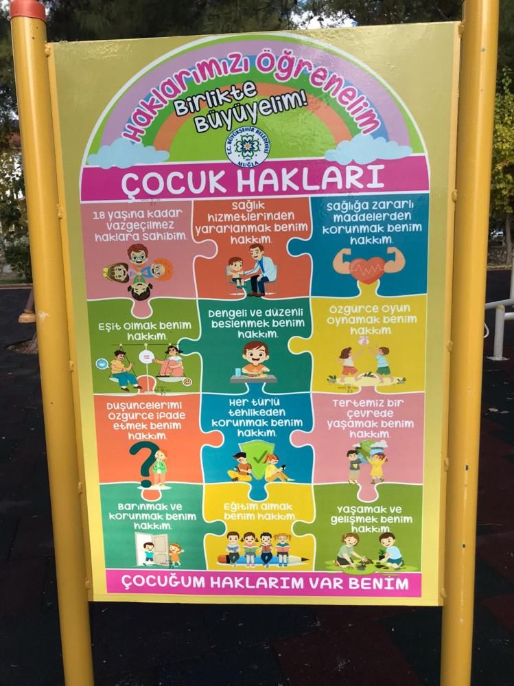 Muğla'da çocuklar hem oynuyor hem haklarını öğreniyor 3