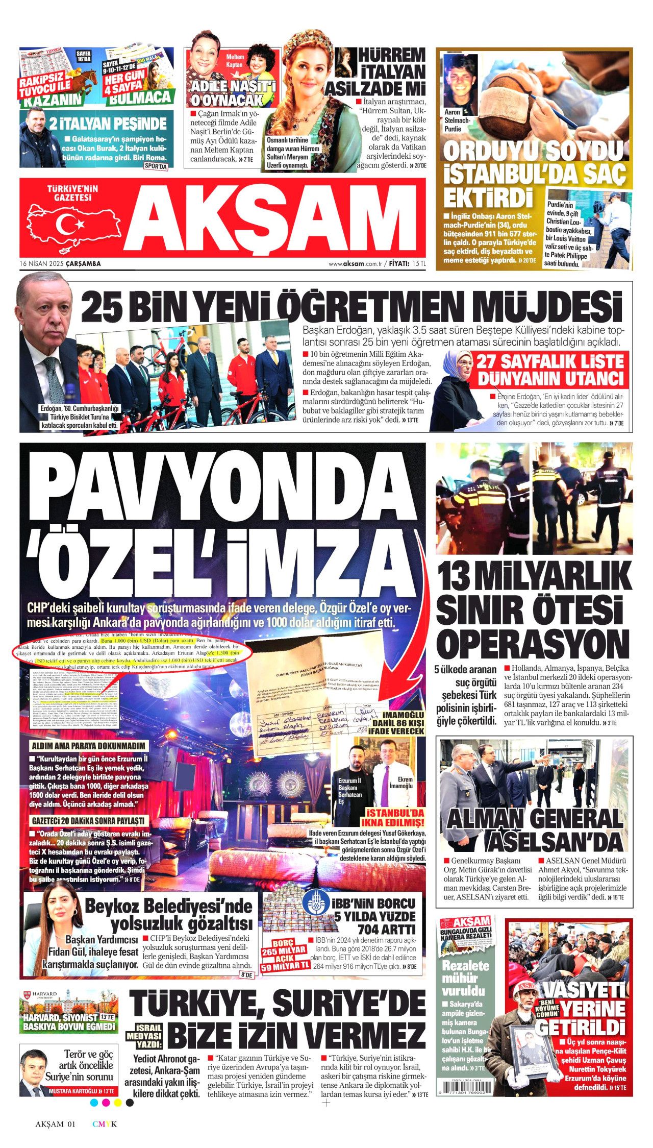 Organize kötülük! Minguzzi cinayetinde "Bu kadar da olmaz" dedirten tuhaflıklar! Bugünün gazete manşetleri 14