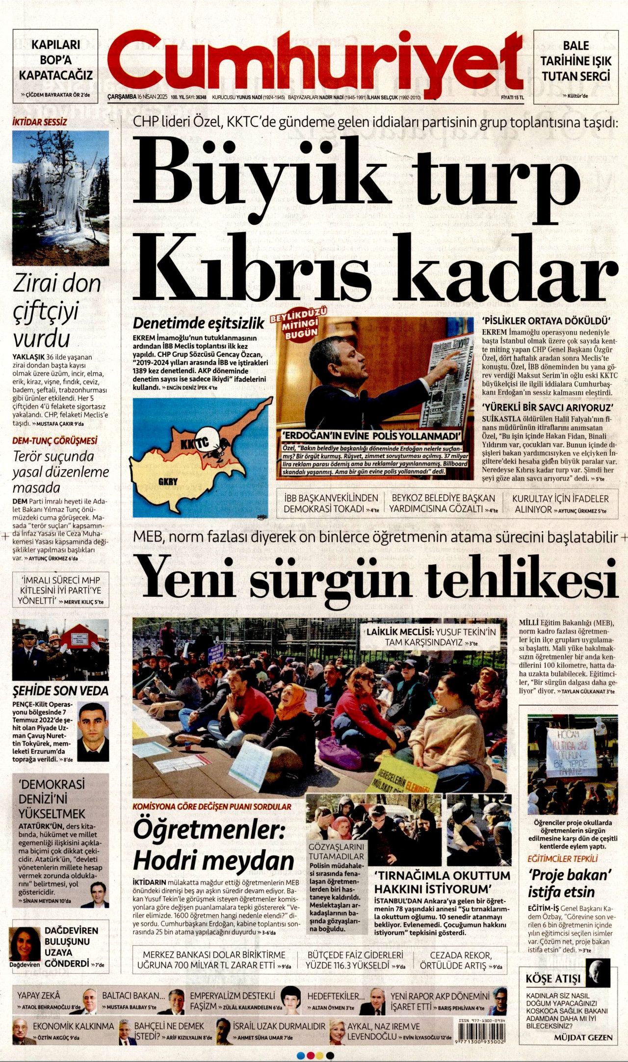 Organize kötülük! Minguzzi cinayetinde "Bu kadar da olmaz" dedirten tuhaflıklar! Bugünün gazete manşetleri 4