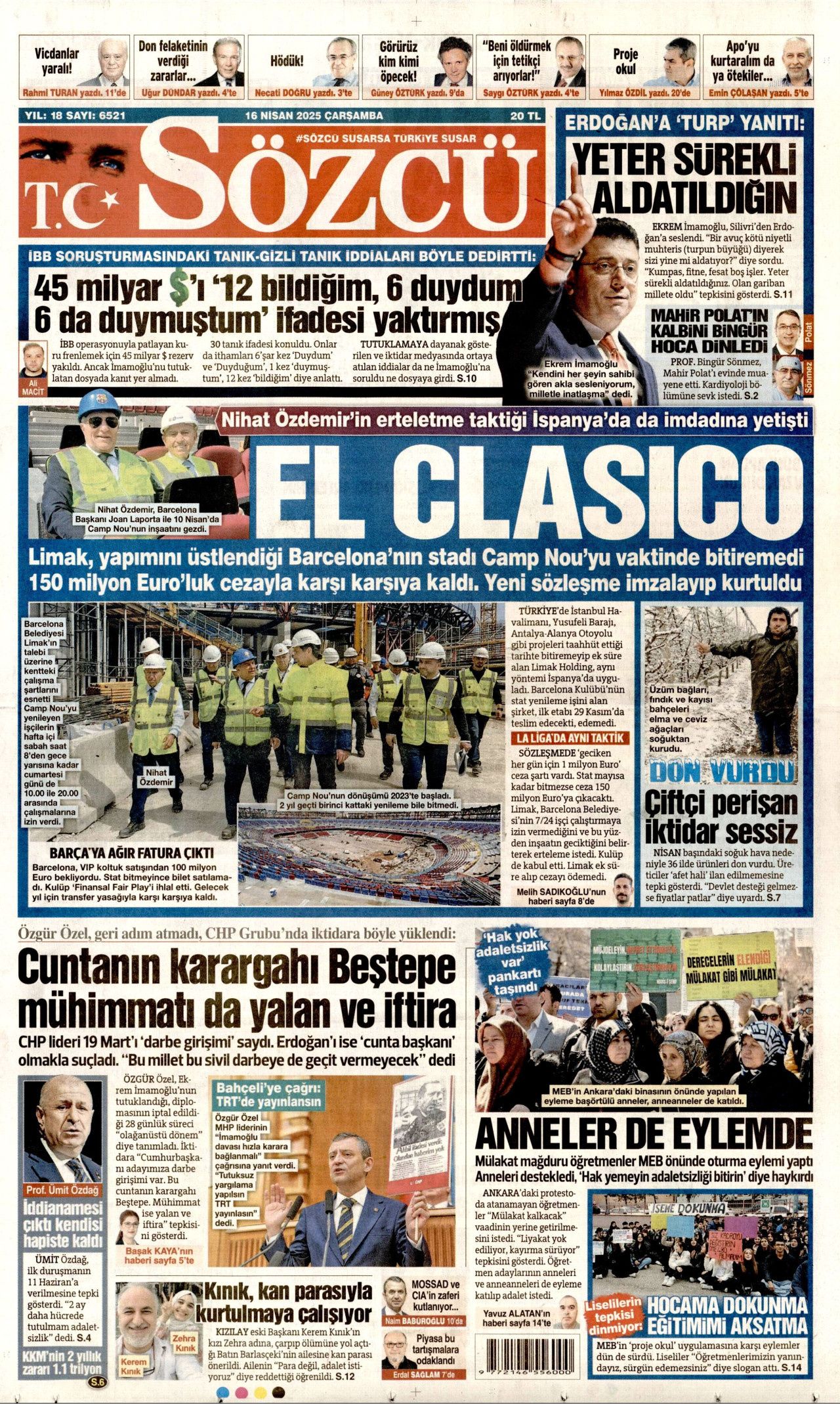 Organize kötülük! Minguzzi cinayetinde "Bu kadar da olmaz" dedirten tuhaflıklar! Bugünün gazete manşetleri 5