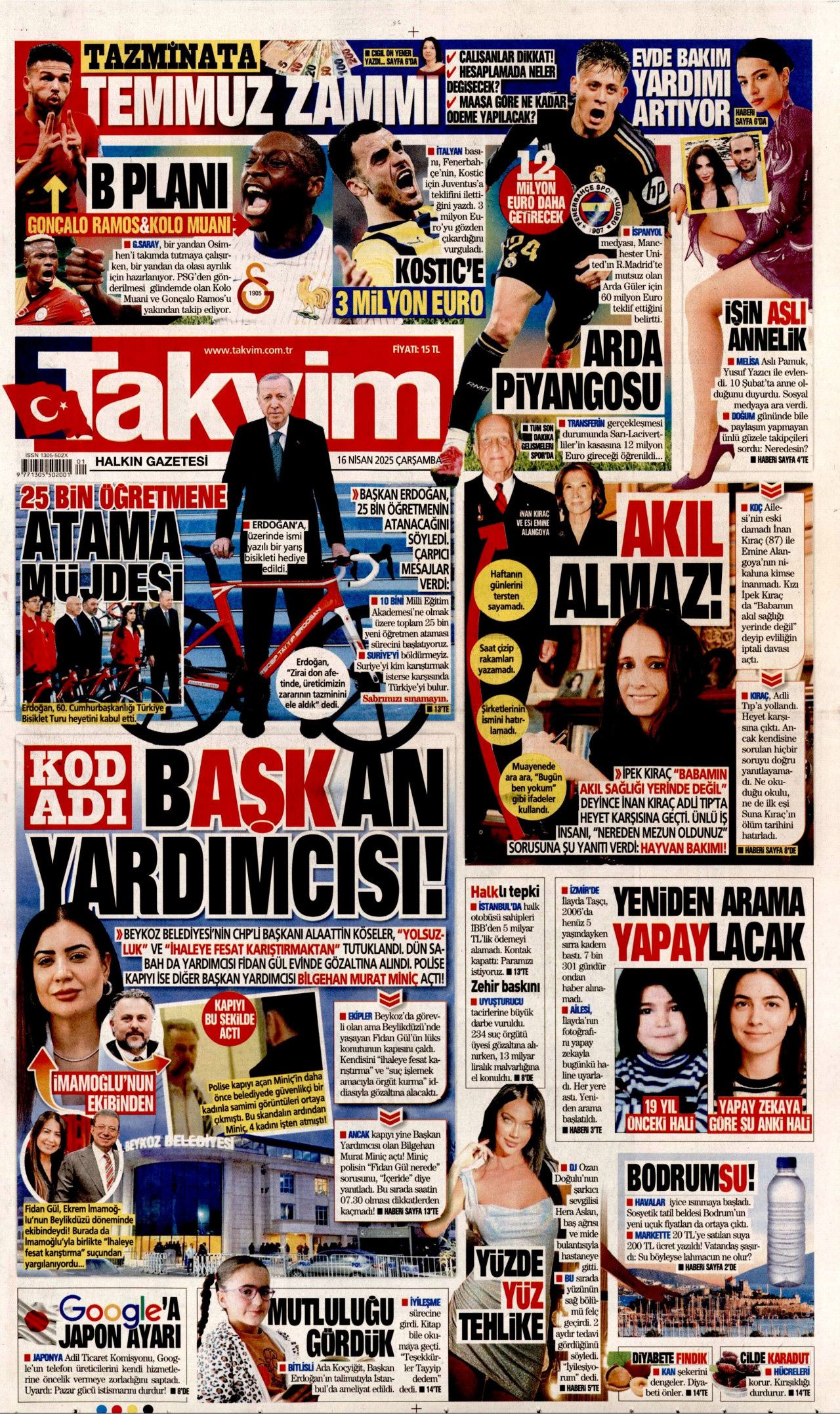 Organize kötülük! Minguzzi cinayetinde "Bu kadar da olmaz" dedirten tuhaflıklar! Bugünün gazete manşetleri 8