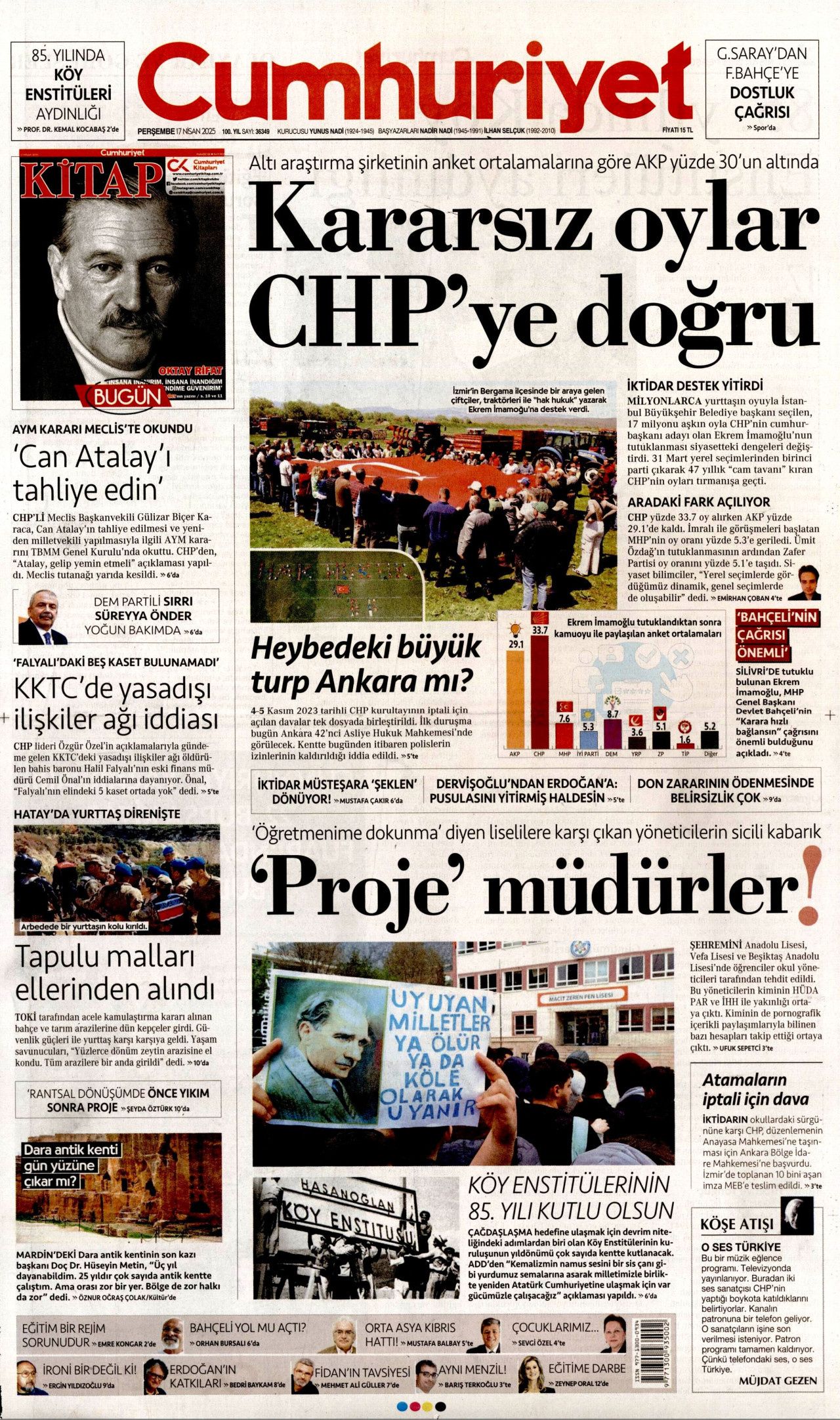 Zirai felaket için seferberlik! Ödemeler hemen yapılacak: Faizsiz kredi yolda... Günün gazete manşetleri 4