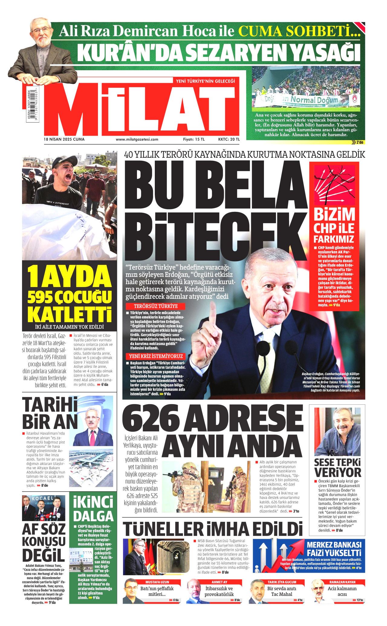 'CHP'ye kayyum atanacak' yalanında kim kazandı? Bir gecede yüzde 50... İşte 18 Nisan Cuma gazete manşetleri! 18