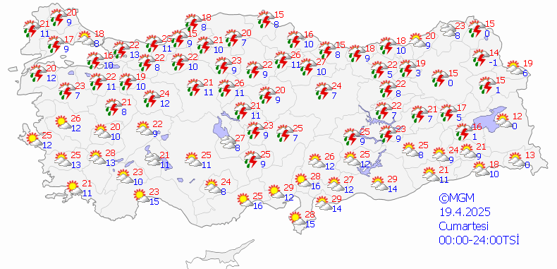 Hafta sonu hava nasıl olacak? Sıcaklıklar düşüyor, kırkikindi yağmurları geliyor! 4