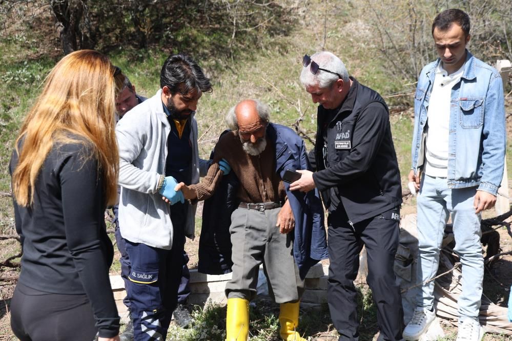 Elazığ'da mucize kurtuluş: 65 yaşındaki Suat Amca 41 saat sonra çalılıkta bulundu, bir parça ekmekle hayatta kaldı 3