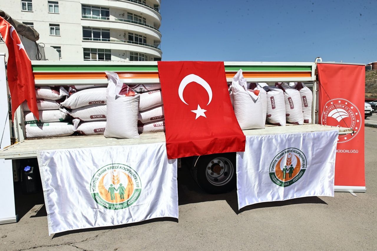 Sivas’ta çiftçilere dev destek: 285 ton nohut tohumu dağıtıldı 1