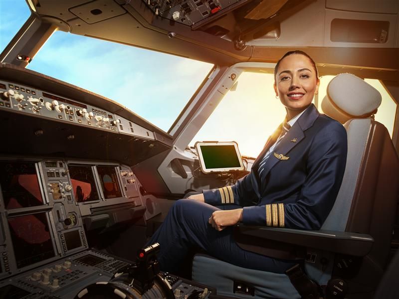 Kadın uçak pilotu sayısında rekor artış: Sadece THY bünyesinde 496 kadın pilot uçuyor 5