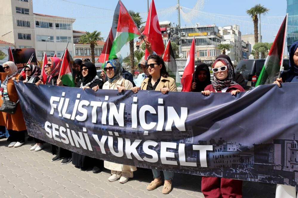 Karacabey’den Gazze’ye güçlü destek: “Gazze Ölüyor, Sessiz Kalma” eylemi 3